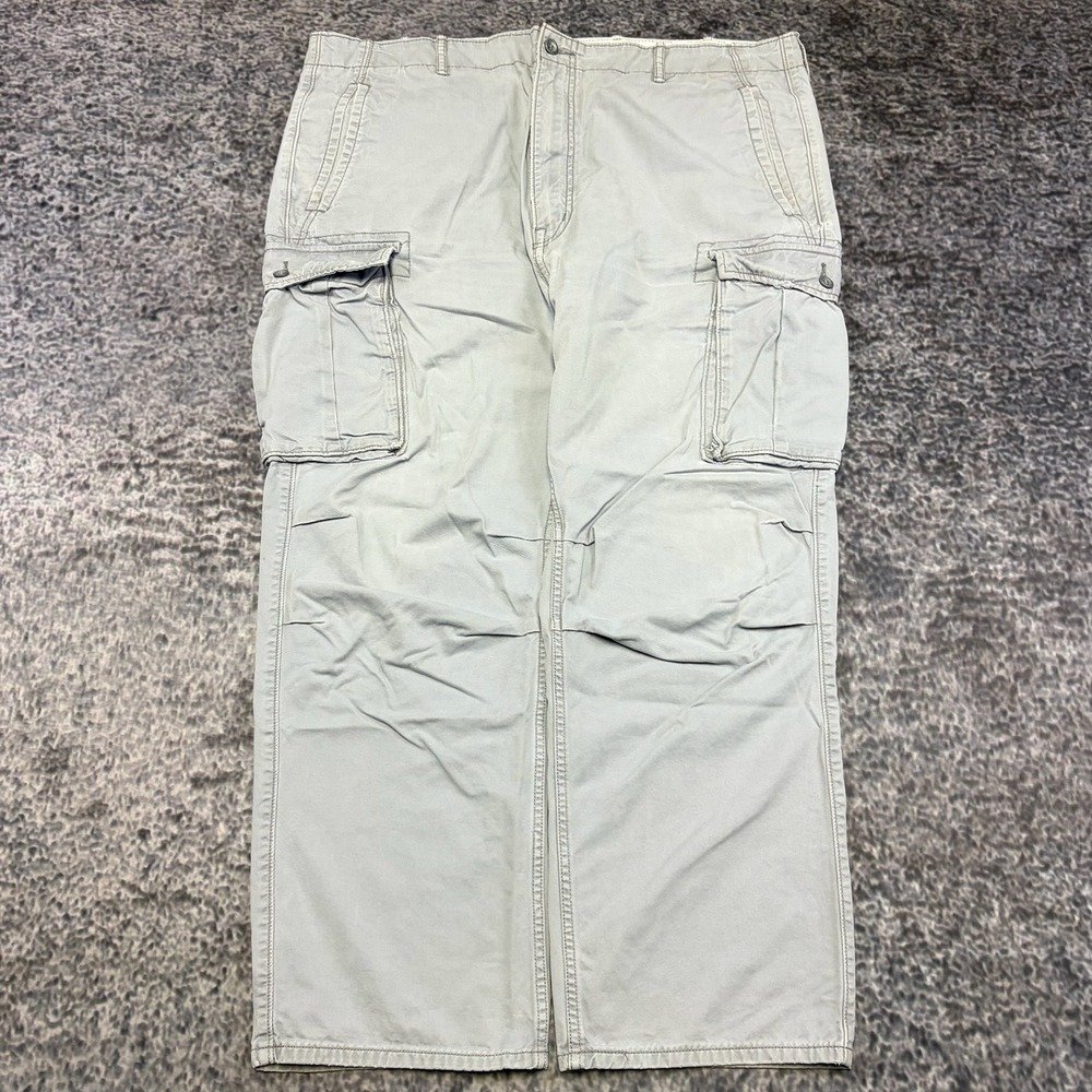 Levi's Cargo Pants Mens 42x28 Gray Utility Outdoor Casual Y2K